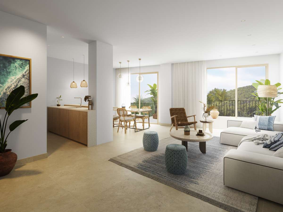 2 bedroom apartment in Santa Eulalia