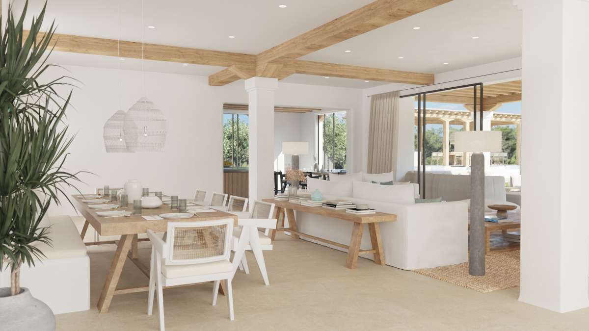 3 bedroom villa in Cala Martina