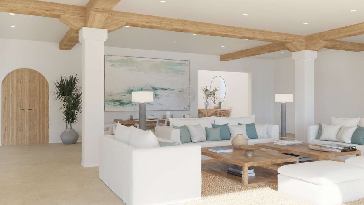 3 bedroom villa in Cala Martina